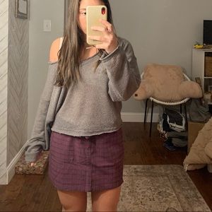 Plaid Skirt